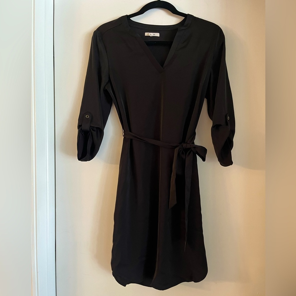 Maurice’s black dress with tie bow xs